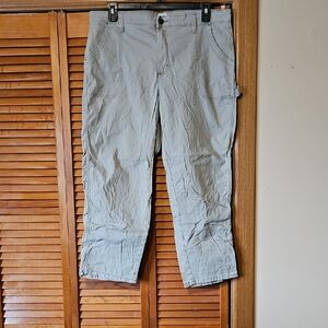 Lee Women's Gray Straight Leg Pants